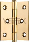 Standard Range Cabinet Hinges - Button ips, Polished Brass (unlacquered)